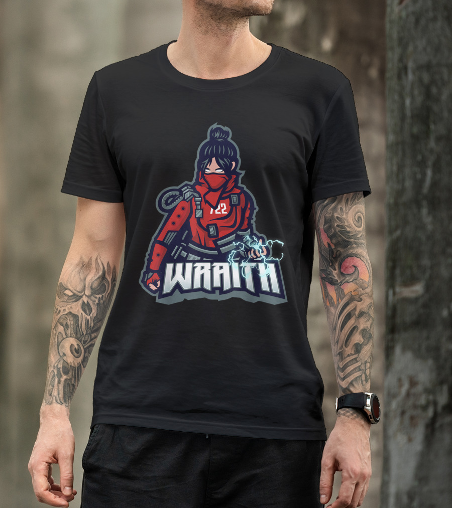 Apex Legends Wraith Red 12 Video Gamer T-Shirt