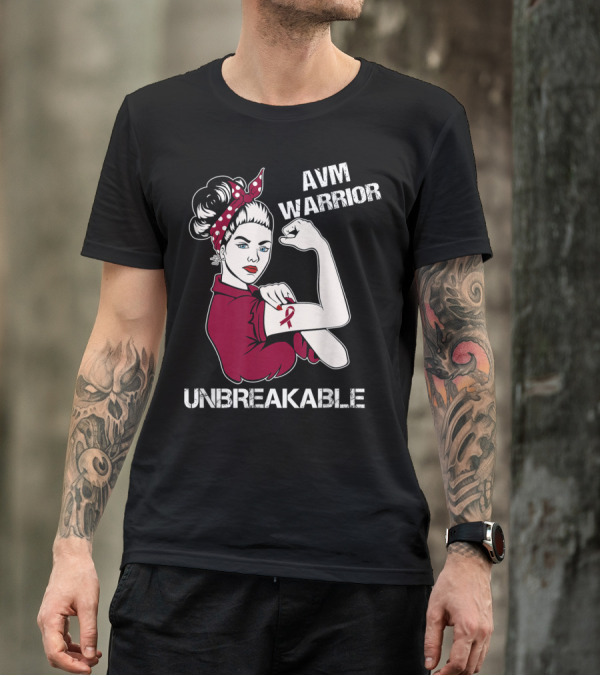 AVM Warrior Unbreakable Rosie Riveter T-Shirt