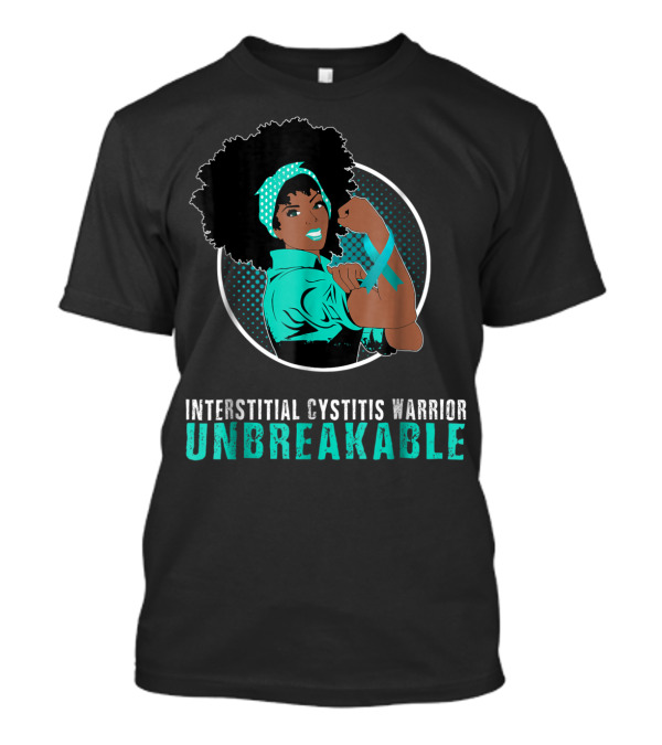 Interstitial Cystitis Warrior Unbreakable T-Shirt