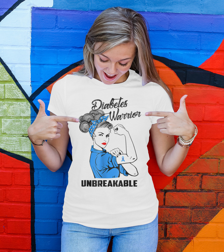 Diabetes Warrior Unbreakable T-Shirt