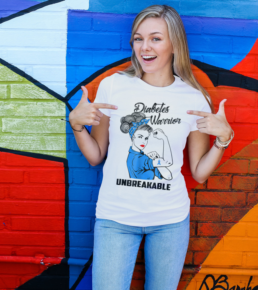Diabetes Warrior Unbreakable T-Shirt