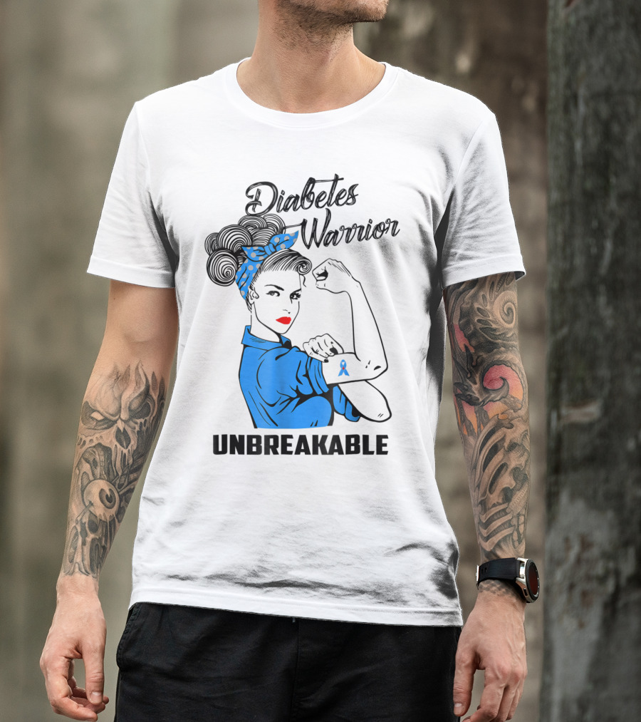Diabetes Warrior Unbreakable T-Shirt