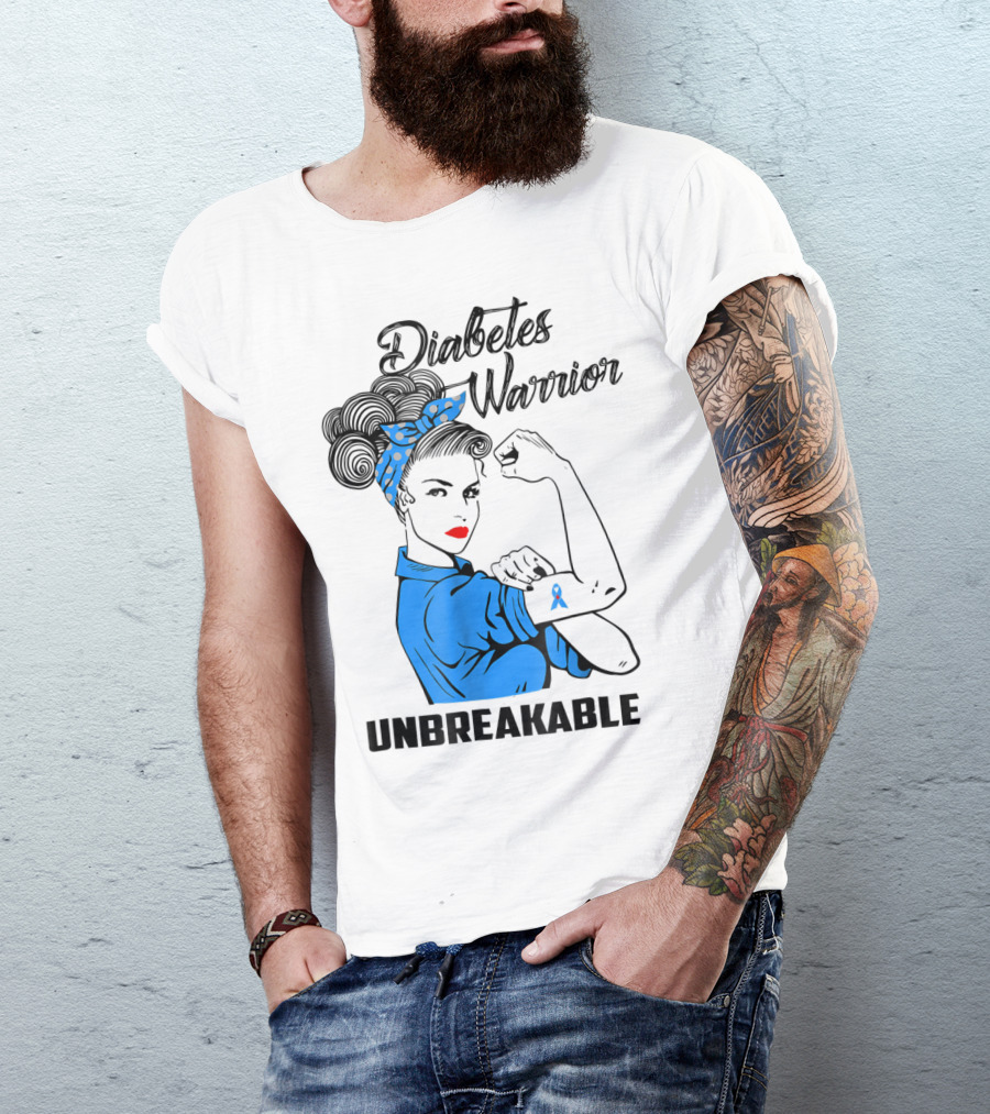 Diabetes Warrior Unbreakable T-Shirt