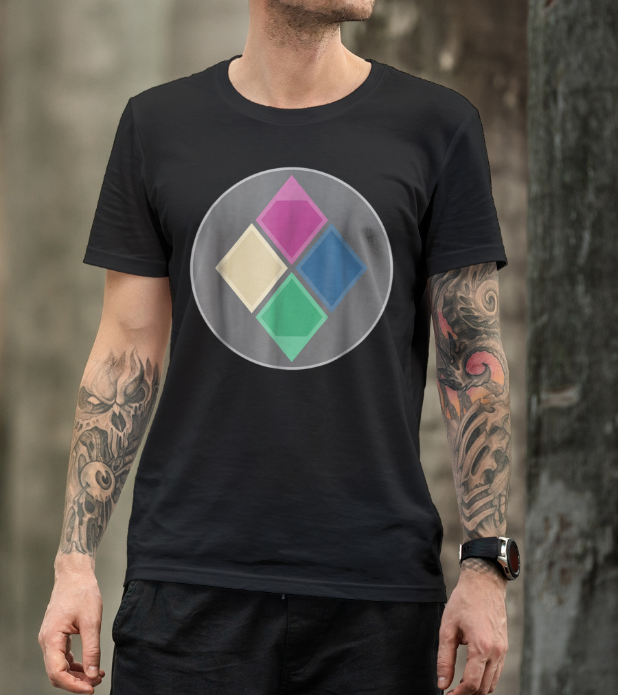Great Diamond Unbreakable Empress Colorful Diamond T-Shirt