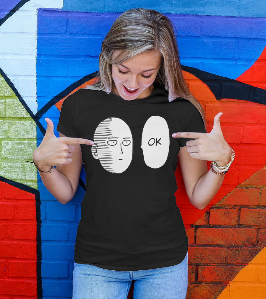 OK Boomer Saitama Meme Face T-Shirt