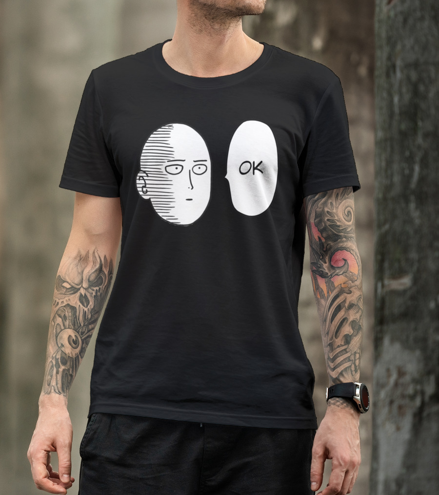 OK Boomer Saitama Meme Face T-Shirt