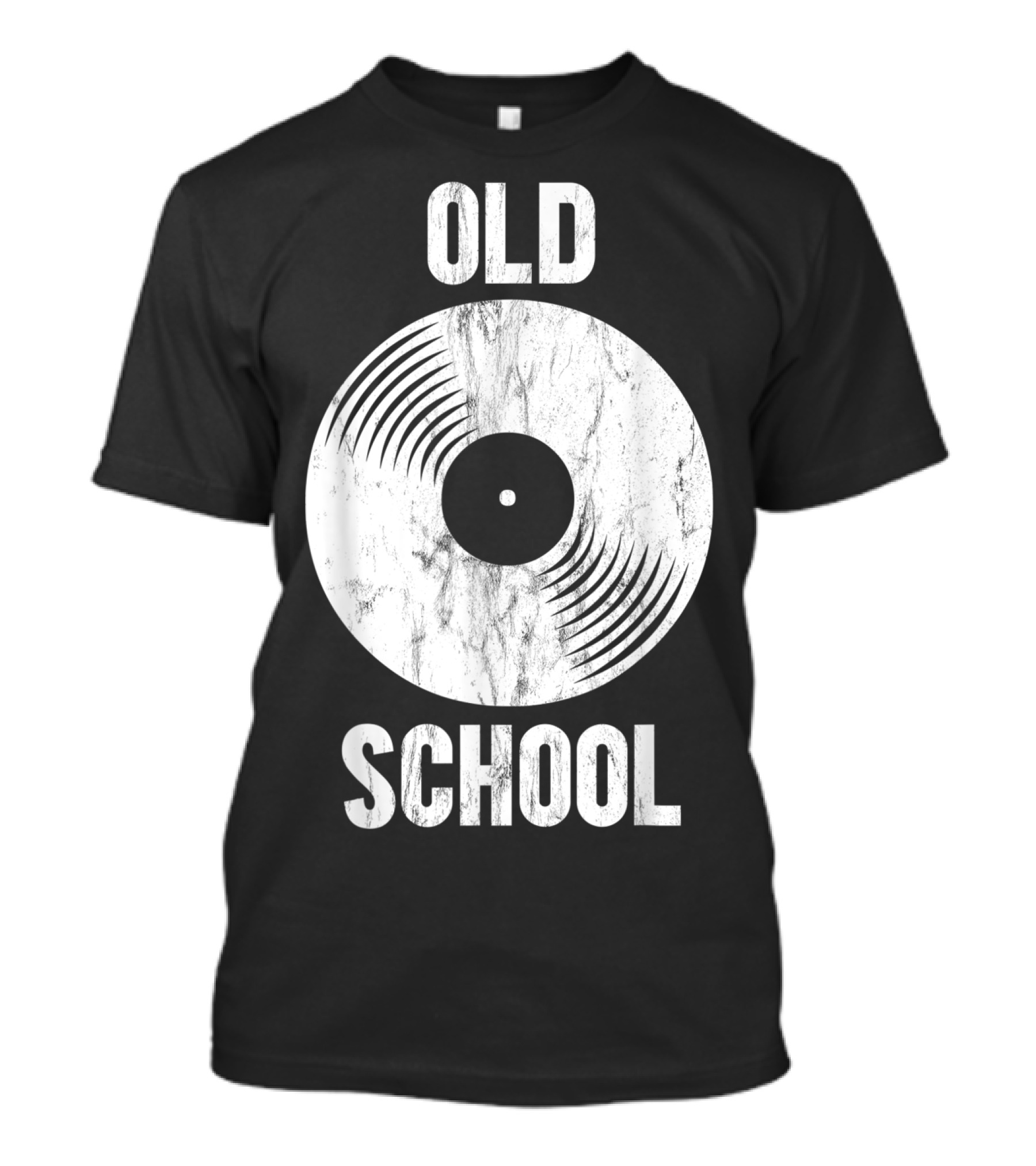 Old School Vinyl Record Retro Music Style Vintage Look T-Shirt