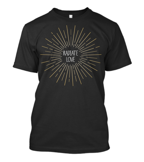 Radiology Tech Radiate Love Xray Tech Burst T-Shirt