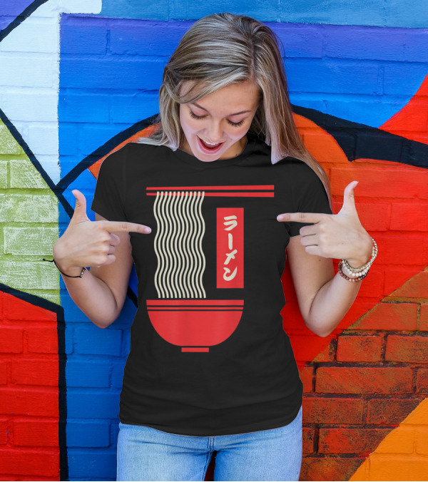 Retro Vintage Japanese Ramen Noodles T-Shirt