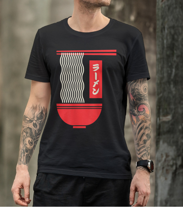 Retro Vintage Japanese Ramen Noodles T-Shirt
