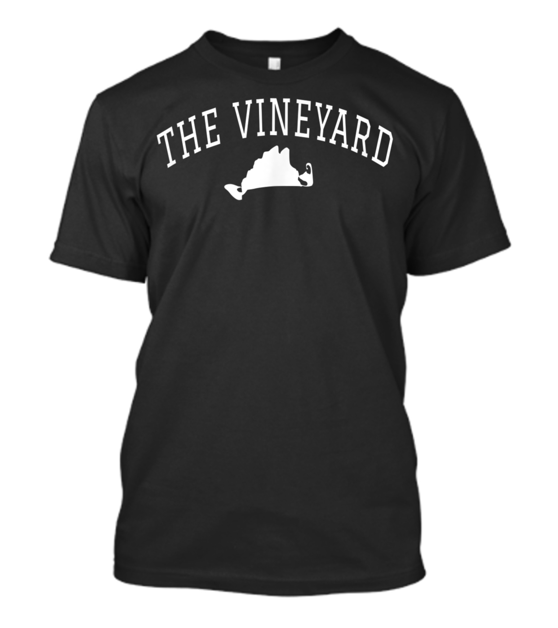 Martha's Vineyard Vacation The Vineyard Map T-Shirt