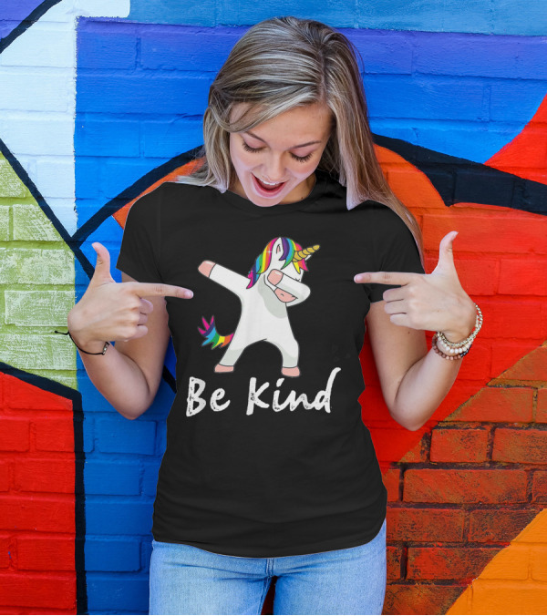 Unity Day Orange Anti Bullying Rainbow Unicorn Be Kind T-Shirt