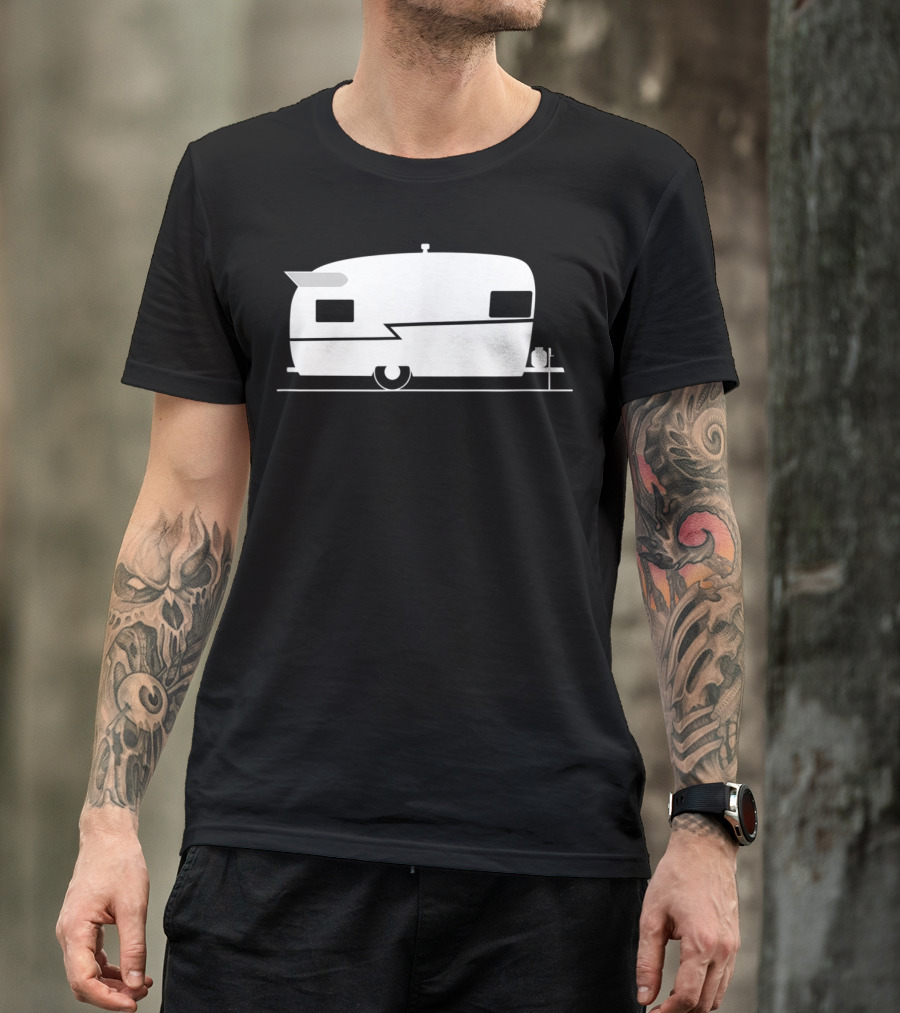 Vintage Shasta Camper Trailer T-Shirt