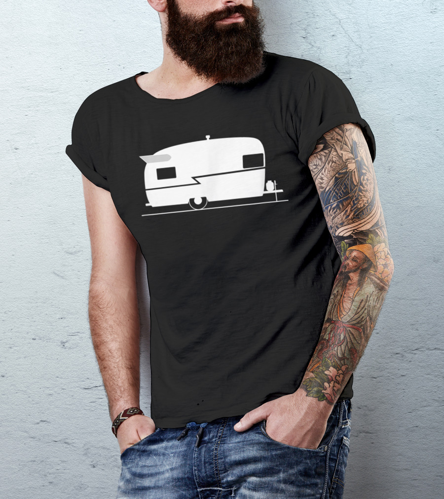 Vintage Shasta Camper Trailer T-Shirt