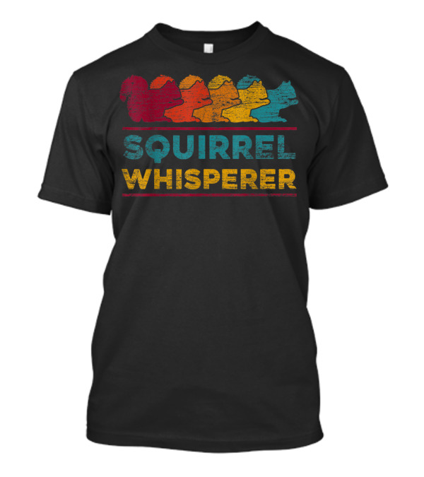 Vintage Squirrel Lover Retro Squirrel Whisperer T-Shirt