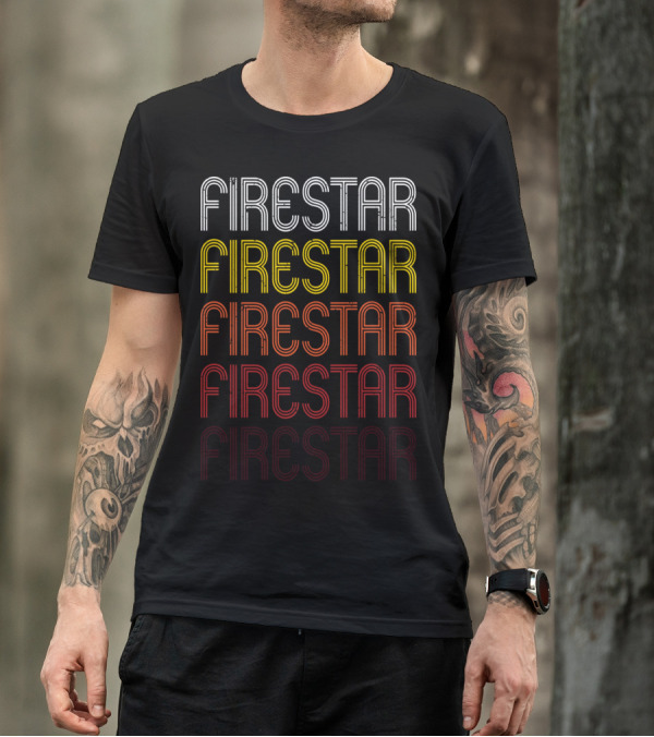 Warrior Cats Firestar Retro 70s T-Shirt