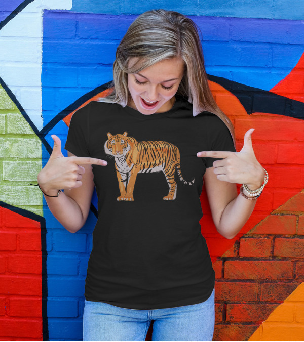 Beautiful Tiger Big Cat Animal Lover Tiger T-Shirt