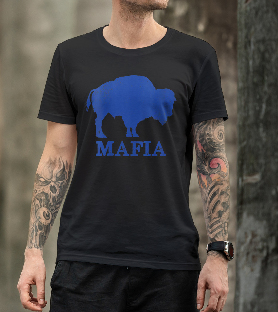 Bills Mafia Buffalo New York Bflo Blue Buffalo T-Shirt