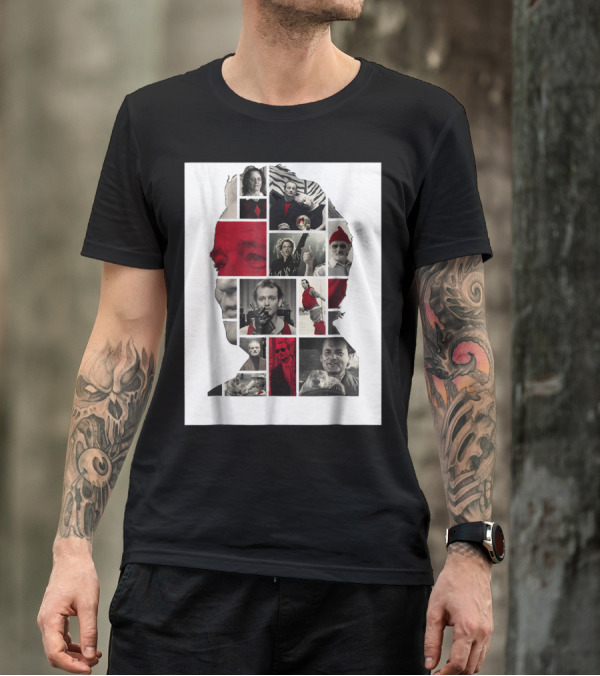 Classic Bill Murray Film Collage T-Shirt