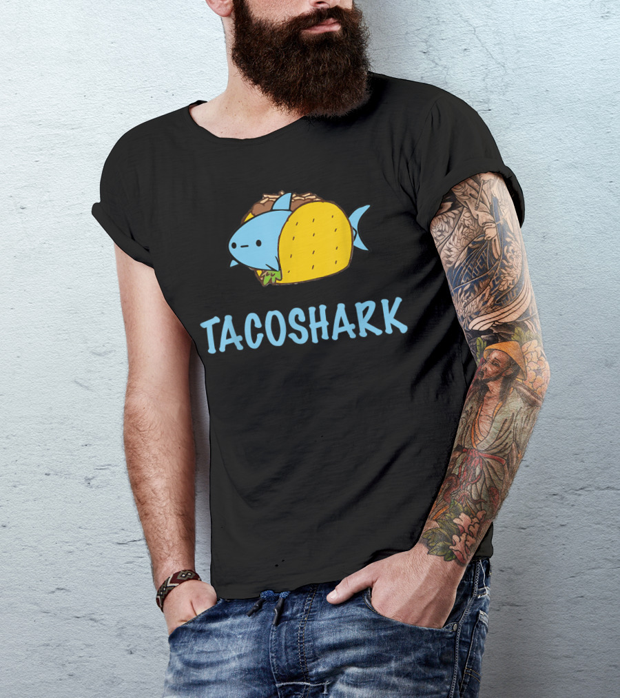 Taco Shark Doo Funny Novelty T-Shirt
