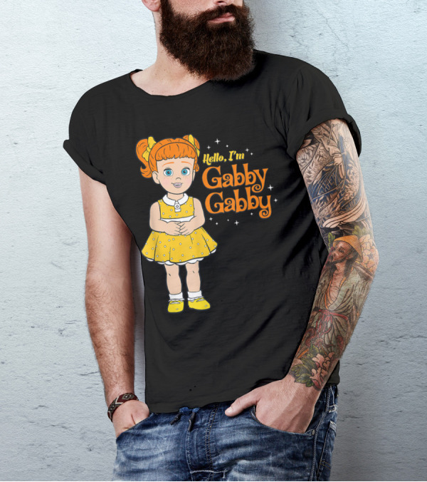 Disney Pixar Toy Story 4 Gabby Gabby Hello I'm Gabby Gabby T-Shirt