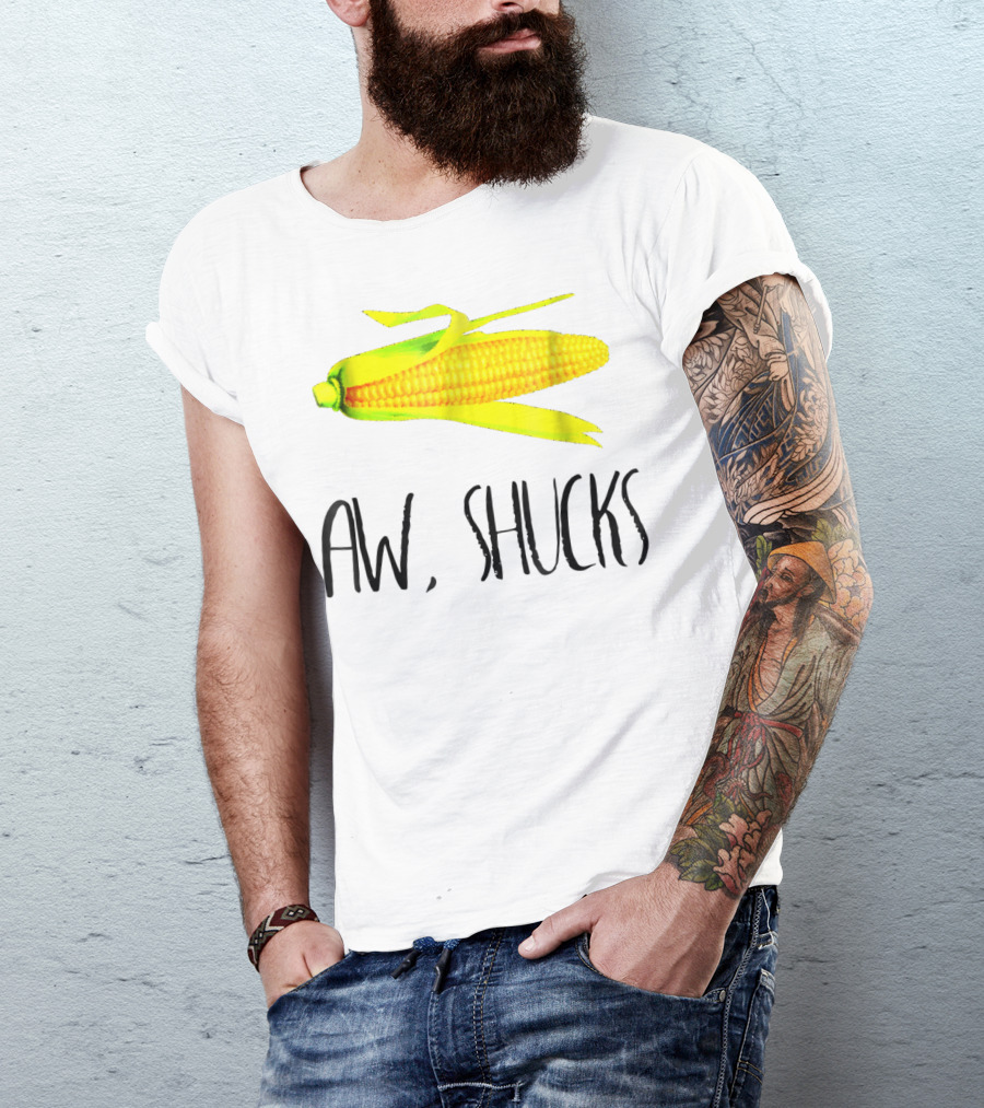 Aw Shucks Amaizing Pun Corn On The Cob T-Shirt