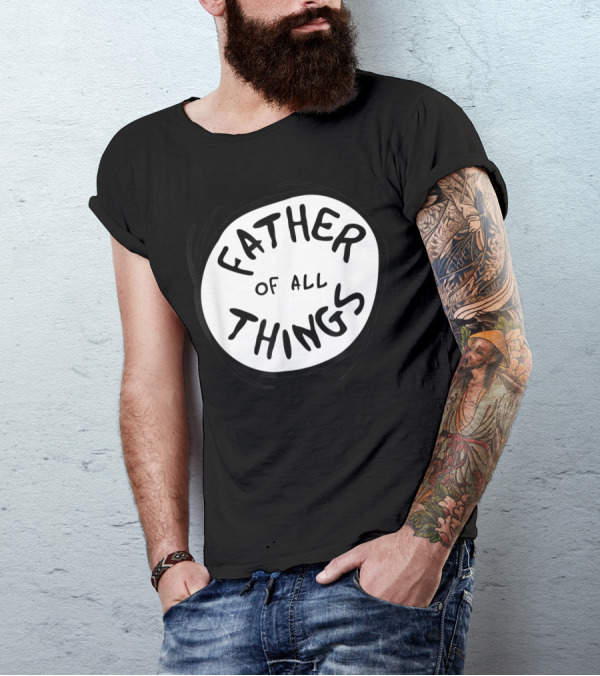 Father Of All Things Dr Seuss Emblem RED T-Shirt