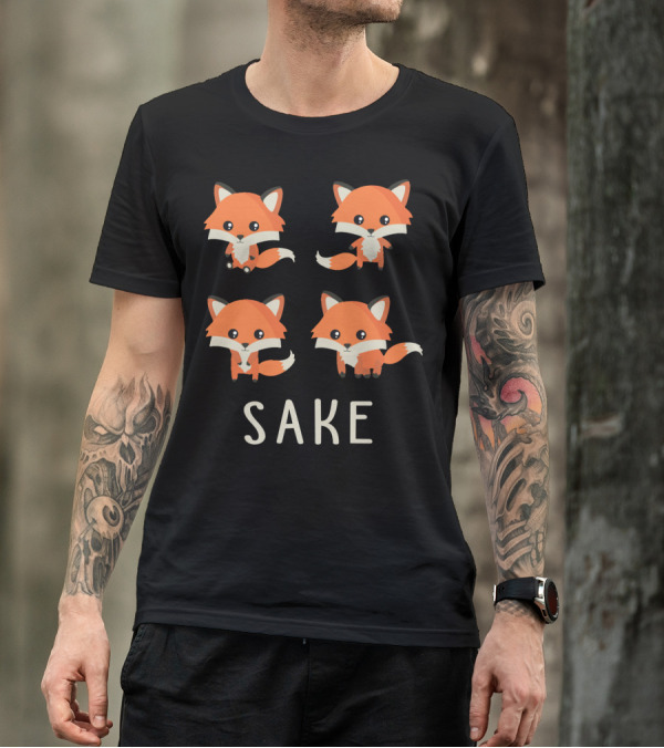 For Four Fox Sake Funny Foxes Sake T-Shirt
