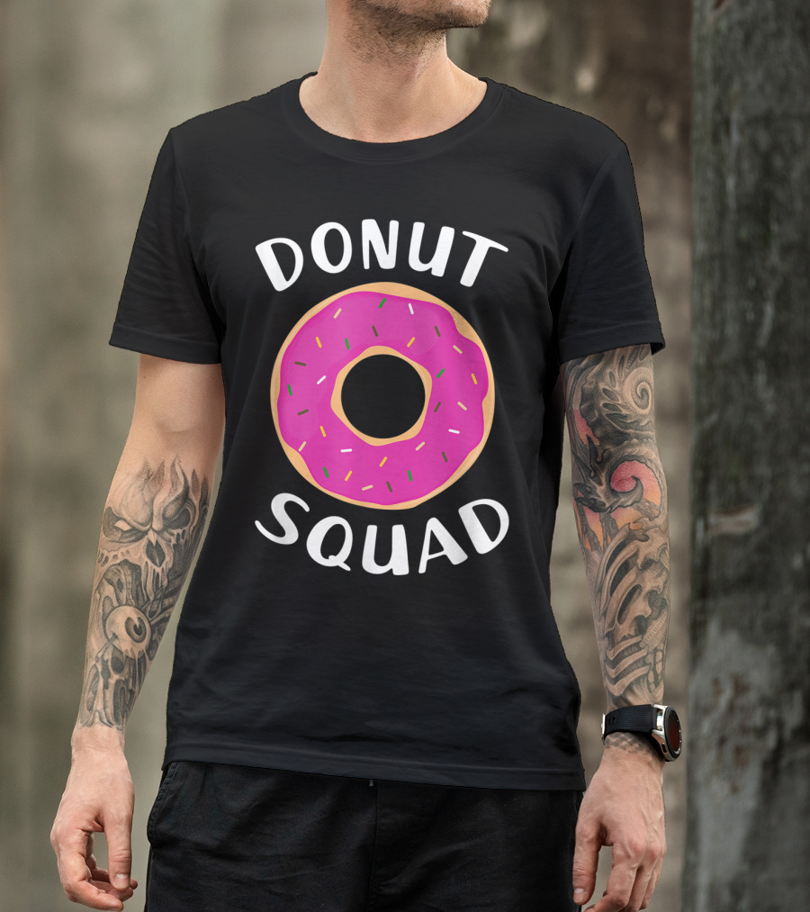 Donut Squad Funny Donut Lover Sprinkles T-Shirt
