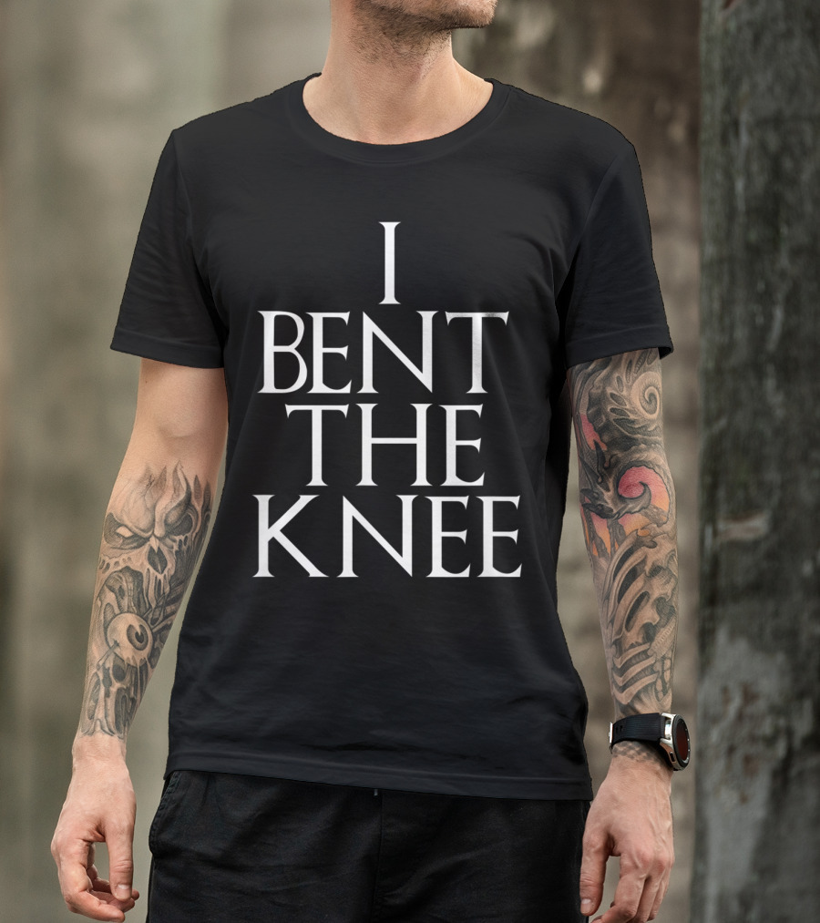 I Bent The Knee Groom Engagement Wedding Proposal Commitment T-Shirt