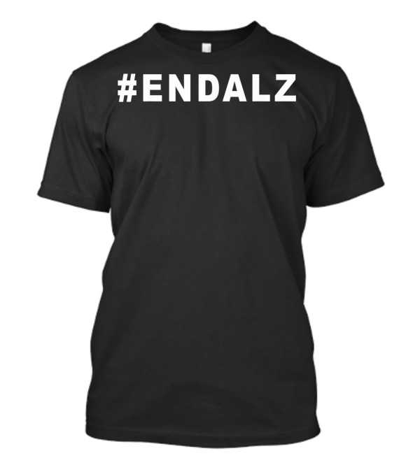 Alzheimer's Awareness #ENDALZ Purple Campaign Merchandise T-Shirt