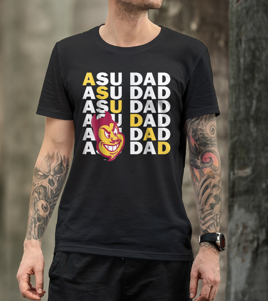 Arizona State Sun Devils ASU Dad T-Shirt