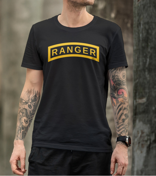 Ranger Tab Army Ranger School Badge Emblem T-Shirt