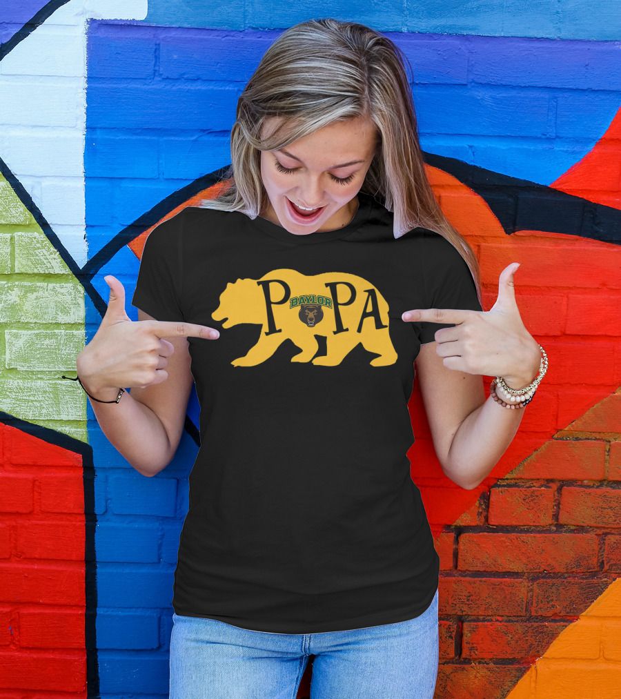 Baylor Bears Papa Bear T-Shirt