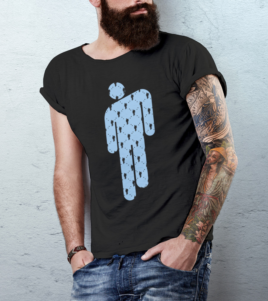 Billie Eilish Blohsh Pattern Icon Blohsh T-Shirt