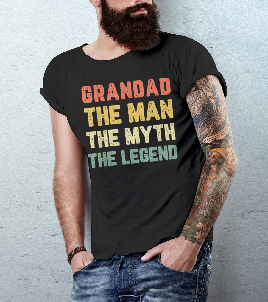 GRANDAD THE MAN THE MYTH THE LEGEND T-Shirt