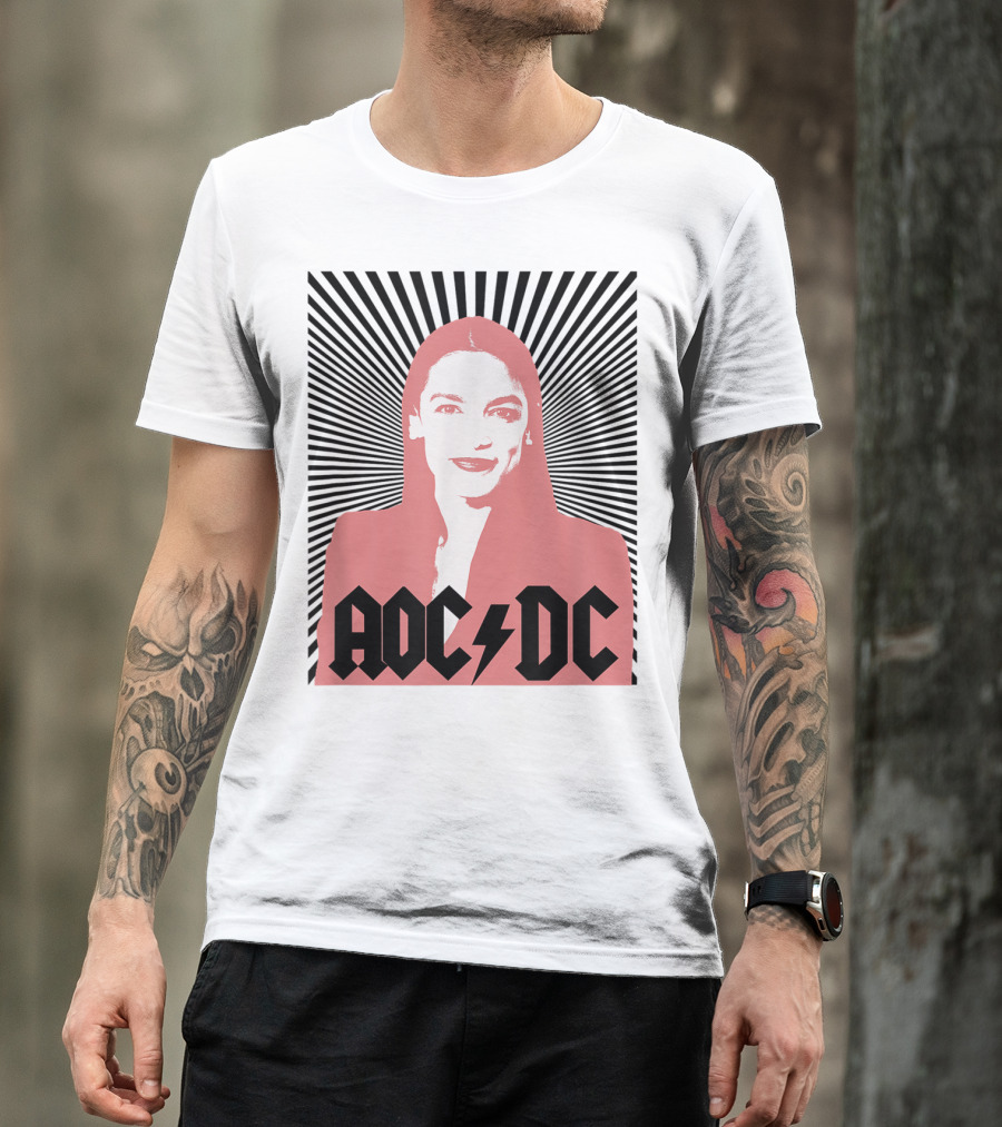 AOC DC Alexandria Ocasio Cortez Latina Congress Bold Iconic T-Shirt