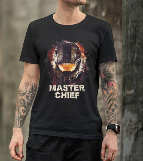 Halo Master Chief Spartan Helmet T-Shirt