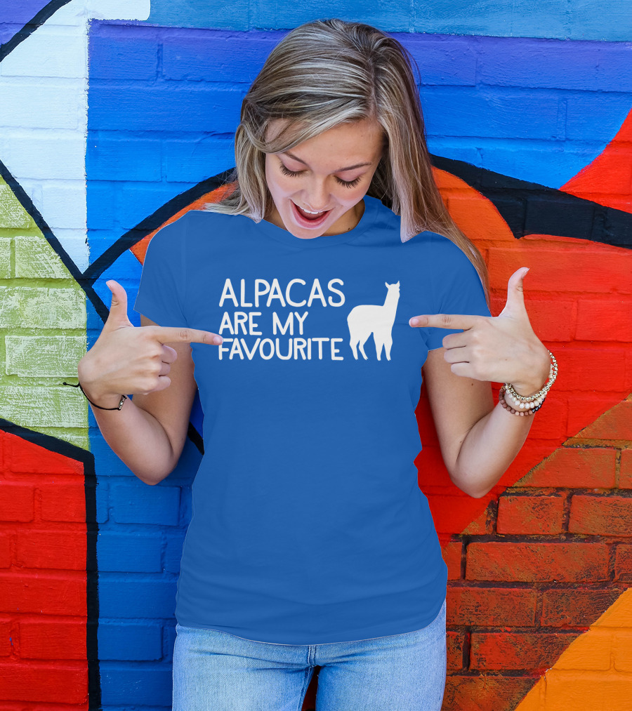 ALPACAS ARE MY FAVOURITE T-Shirt