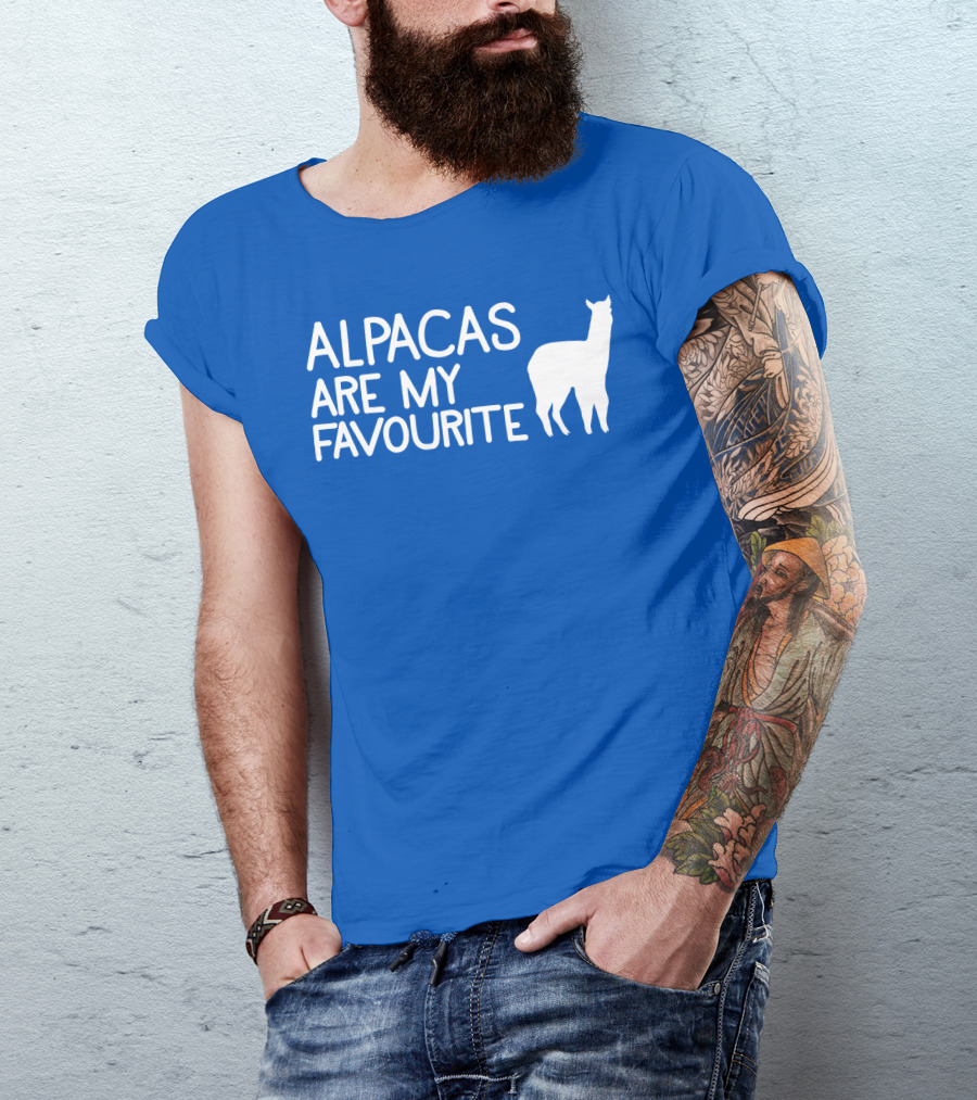 ALPACAS ARE MY FAVOURITE T-Shirt