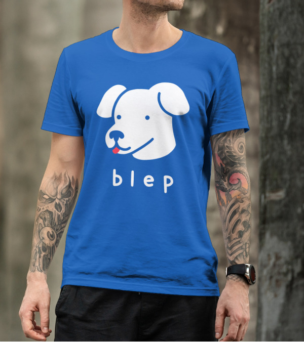 Blep Dog With Tongue Out T-Shirt