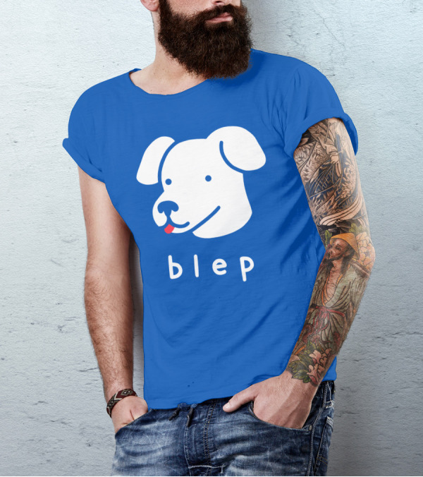 Blep Dog With Tongue Out T-Shirt