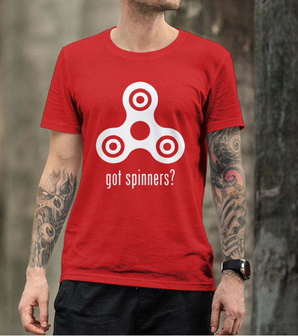 Got Spinners Fidget Toy Icon T-Shirt