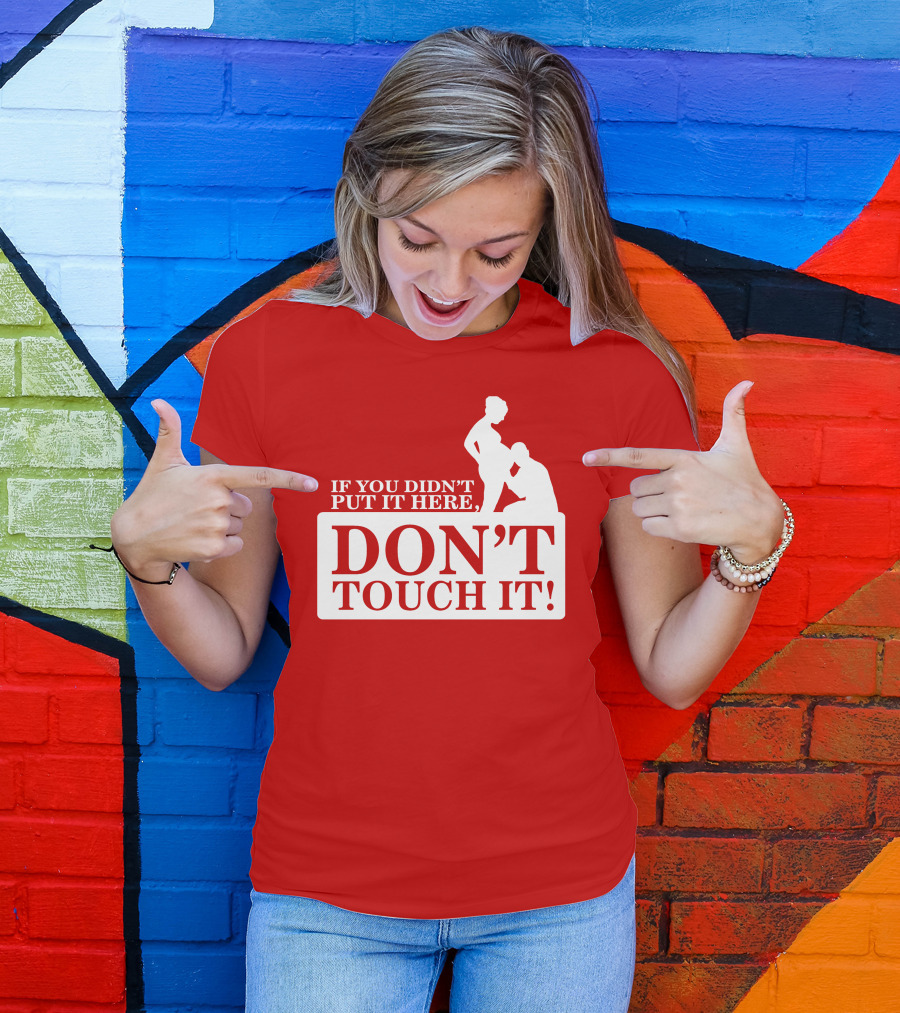 If You Didn't Put It Here Don't Touch It Pregnancy T-Shirt