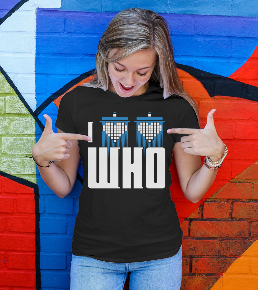 I Heart TARDIS Who T-Shirt