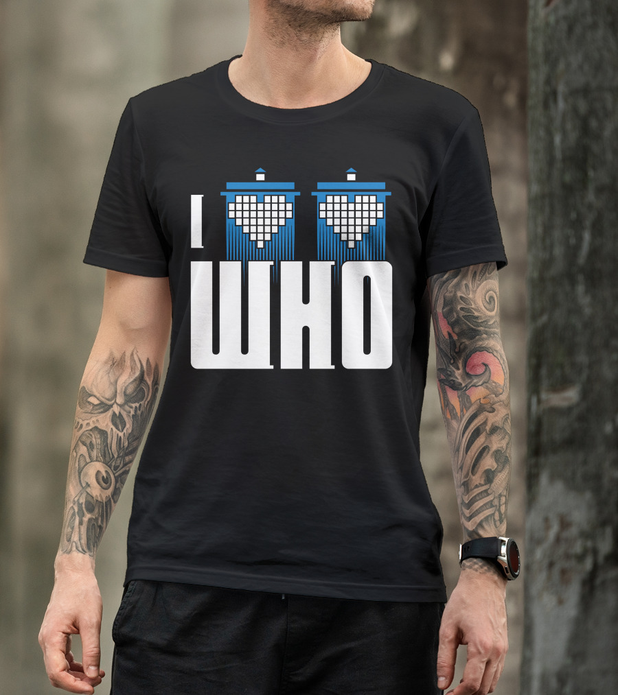 I Heart TARDIS Who T-Shirt