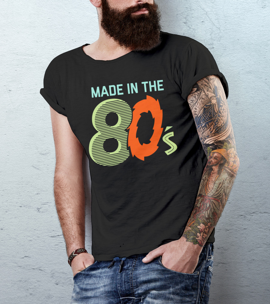 MADE IN THE 80'S Retro Style 80s Vibes T-Shirt