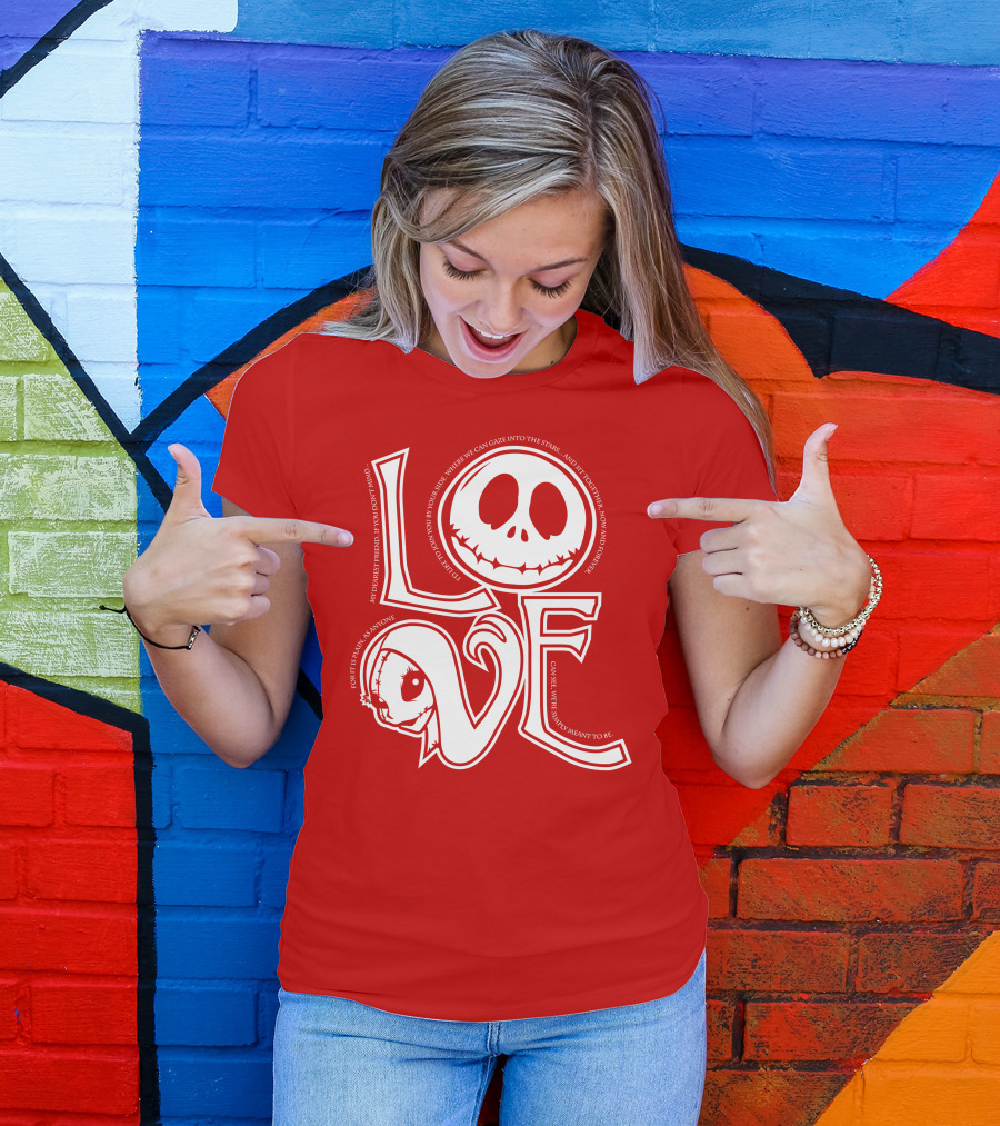 Love Is Eternal Nightmare Before Christmas T-Shirt