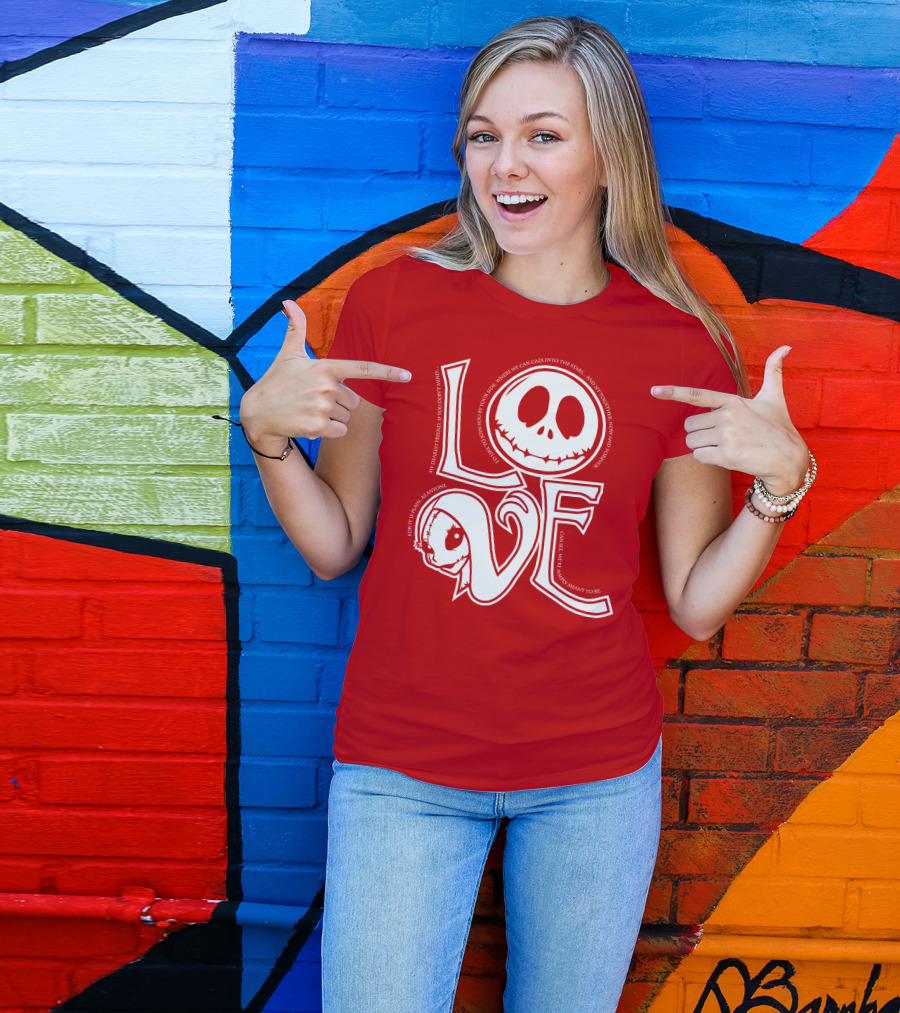 Love Is Eternal Nightmare Before Christmas T-Shirt