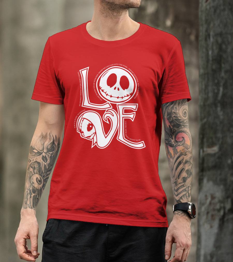 Love Is Eternal Nightmare Before Christmas T-Shirt